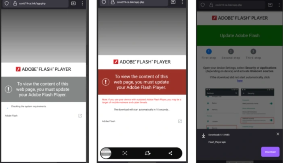 Android 木马 TangleBot 被发现:利用疫情骗人,可完全接管手机